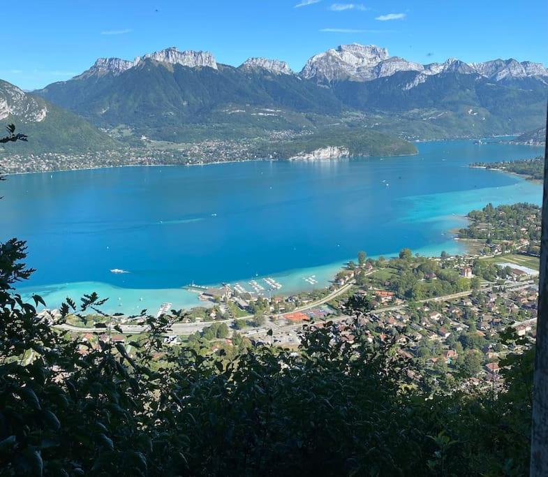 Appartement Au Calme Avec Vue Sur Les Montagnes. Sévrier Dış mekan fotoğraf