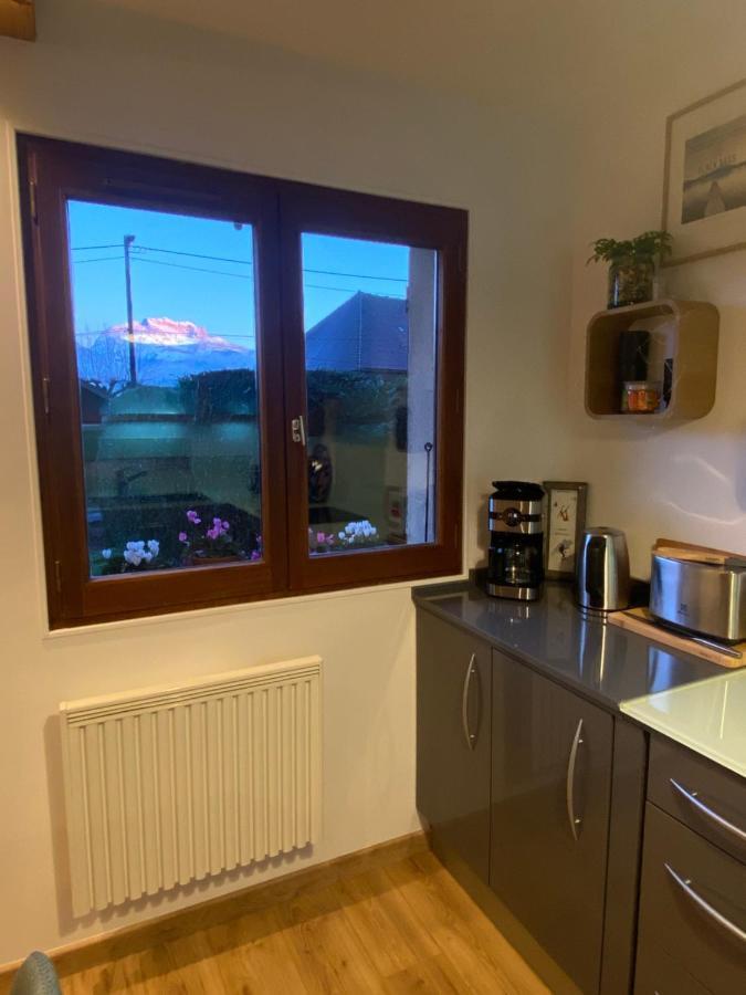 Appartement Au Calme Avec Vue Sur Les Montagnes. Sévrier Dış mekan fotoğraf