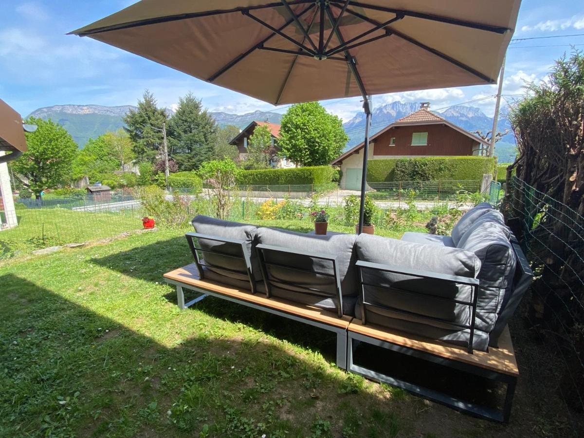 Appartement Au Calme Avec Vue Sur Les Montagnes. Sévrier Dış mekan fotoğraf