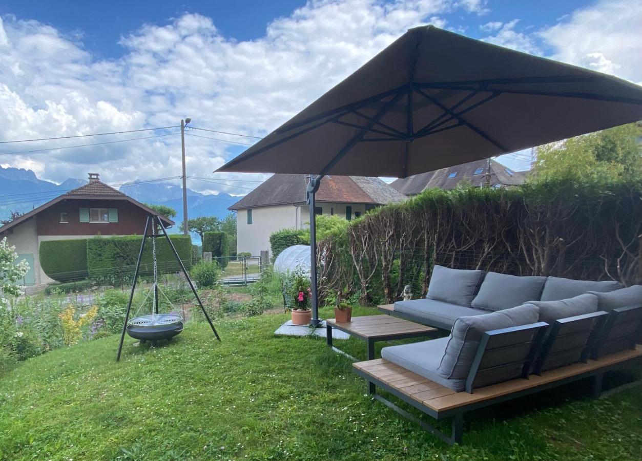 Appartement Au Calme Avec Vue Sur Les Montagnes. Sévrier Dış mekan fotoğraf